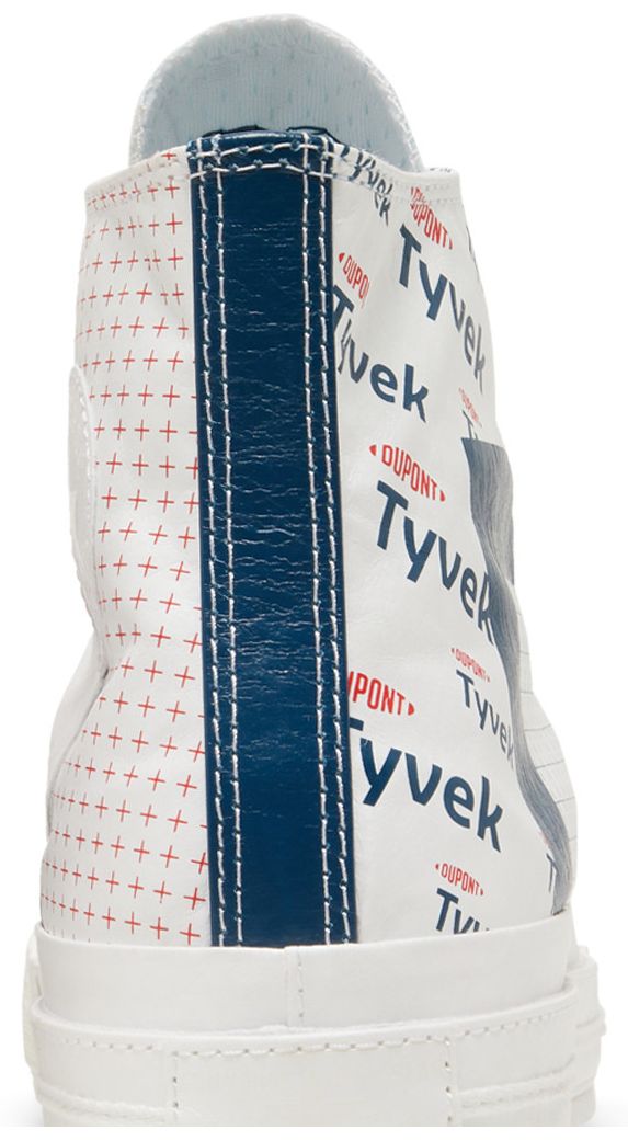 DuPont Tyvek x Converse Chuck 70 High White Princess Blue