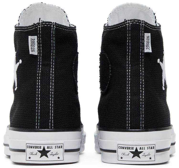 Stussy x Chuck 70 High Black