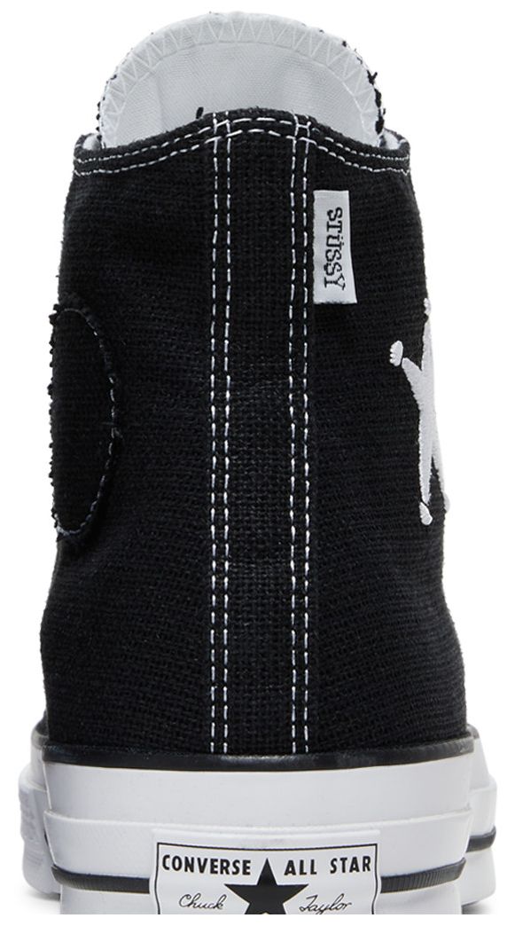 Stussy x Chuck 70 High Black