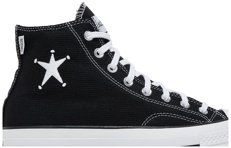 Stussy x Chuck 70 High Black