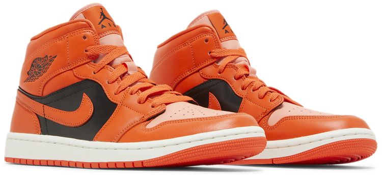 Wmns Air Jordan 1 Mid SE Rush Orange