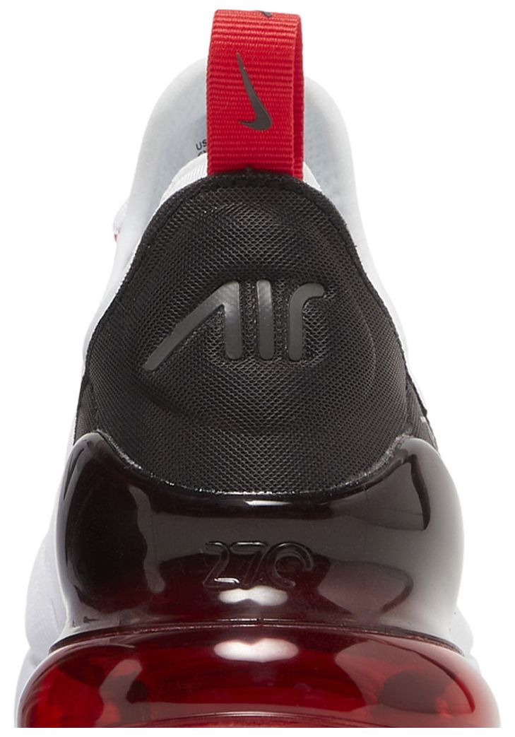 Nike Air Max 270 GS White Siren Red