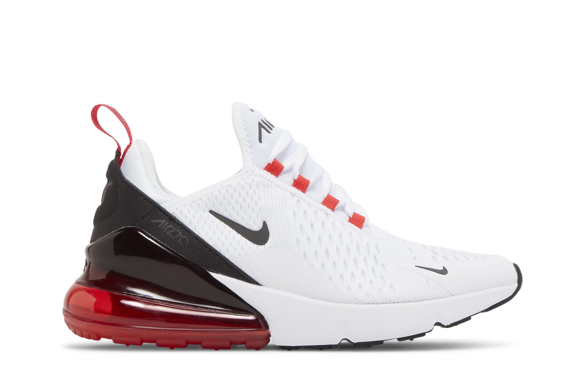 270 air max red and on sale white
