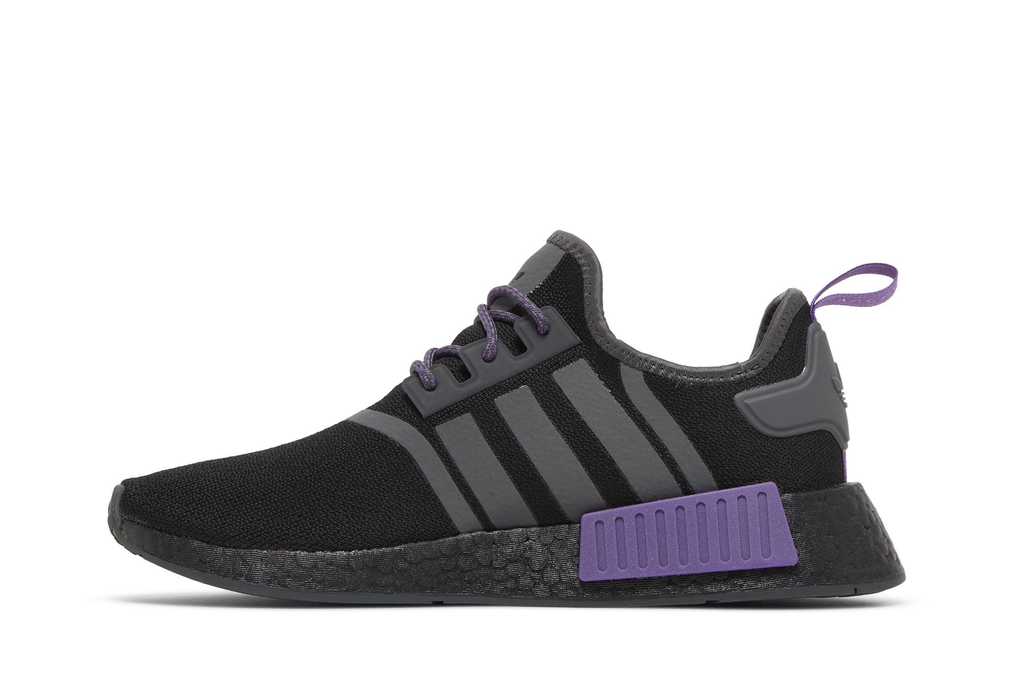 Black purple nmd deals