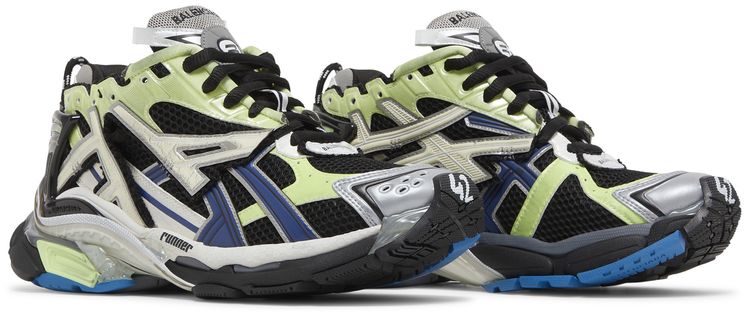 Balenciaga Runner Sneaker Grey Blue Green