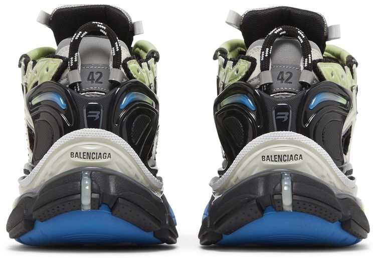 Balenciaga Runner Sneaker Grey Blue Green