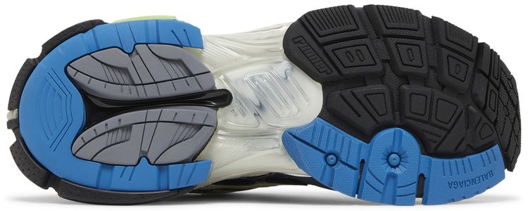 Balenciaga Runner Sneaker Grey Blue Green