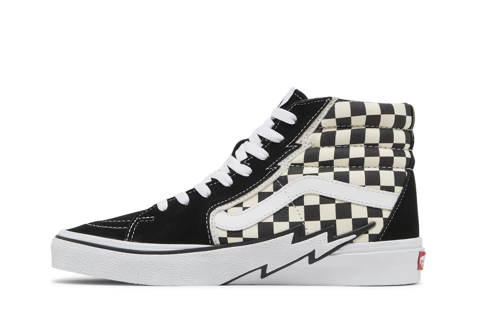 ファッションシーンで話題のこれから流行るブランド12選 Buy GOAT | VN0A5JIVA04 - Checkerboard' - 'Bolt Sk8-Hi パンツ
