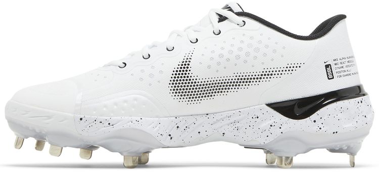 Alpha Huarache Elite 3 Low White Grey