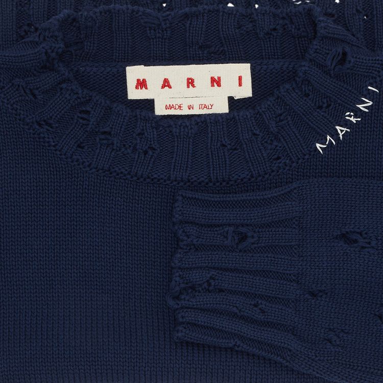 Marni Roundneck Sweater Cornflower