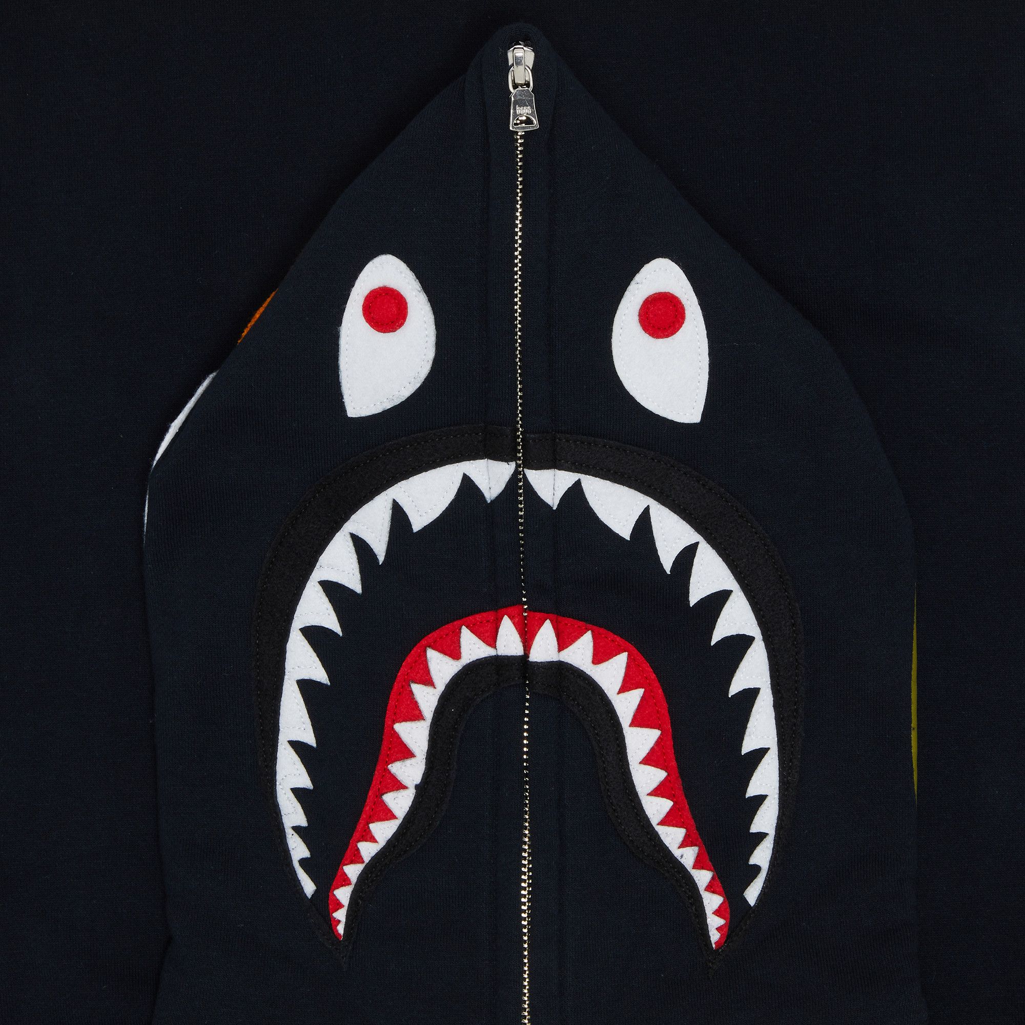 Bape shark shirt cheap
