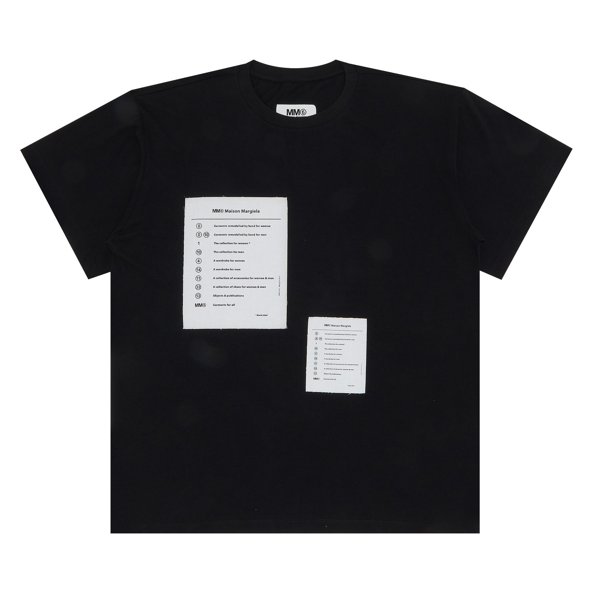 Buy MM6 Maison Margiela T-Shirt 'Black' - S52GC0245 S24312