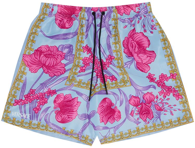 Versace Printed Swimshorts PurplePink