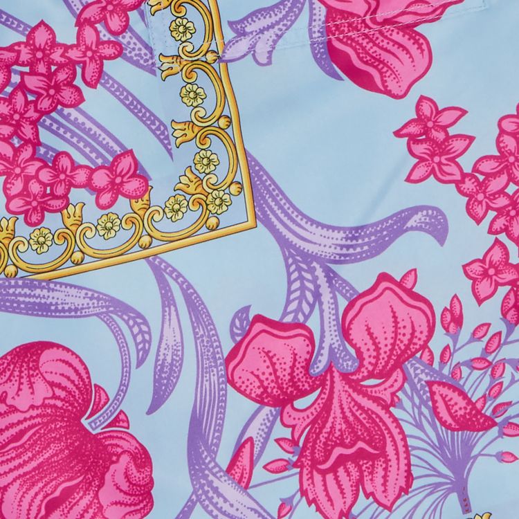 Versace Printed Swimshorts PurplePink
