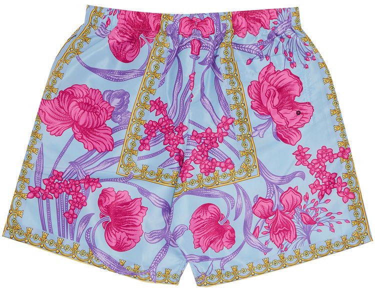 Versace Printed Swimshorts PurplePink