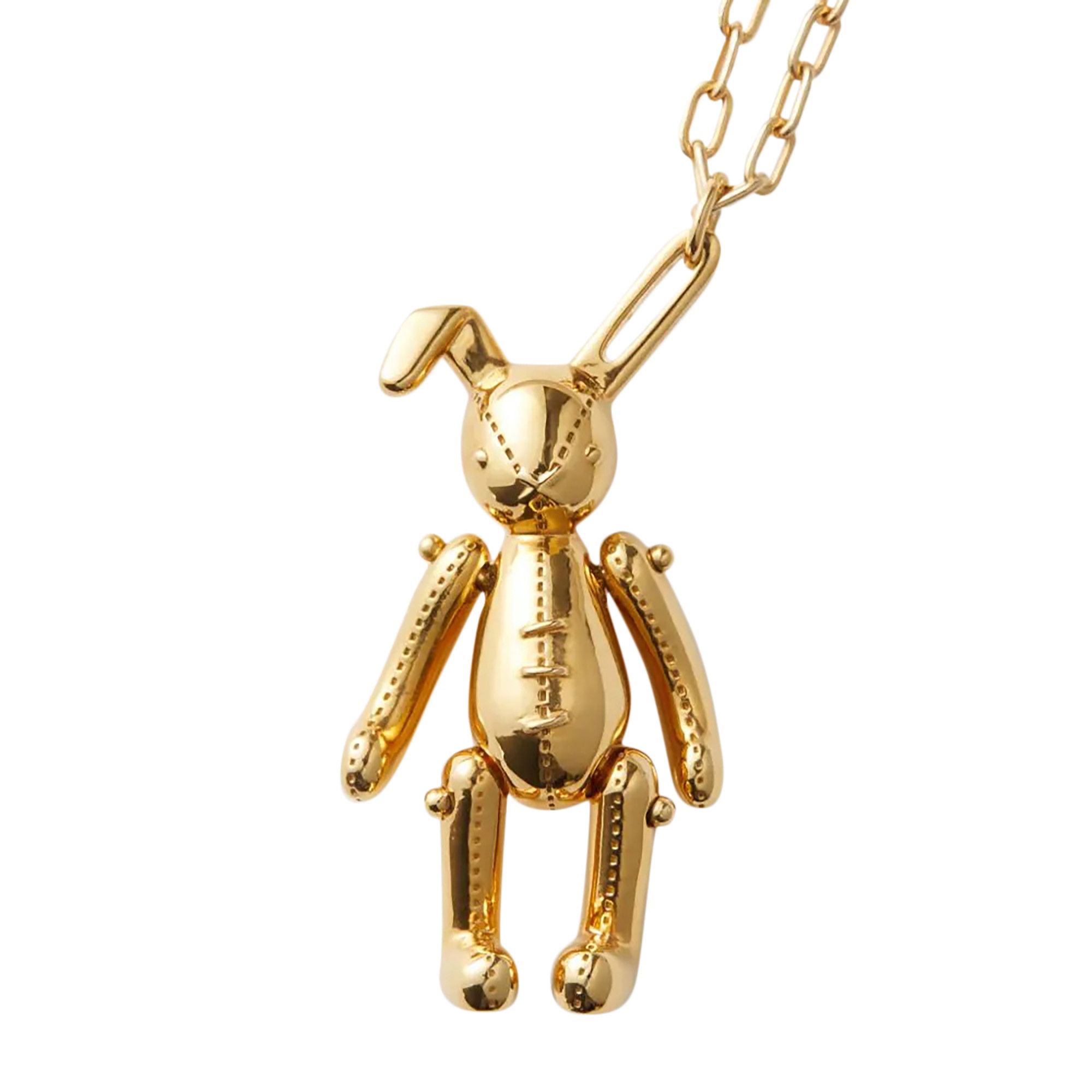 Buy Ambush Bunny Charm Necklace Gold BMOB031S22SIL0017600 GOAT