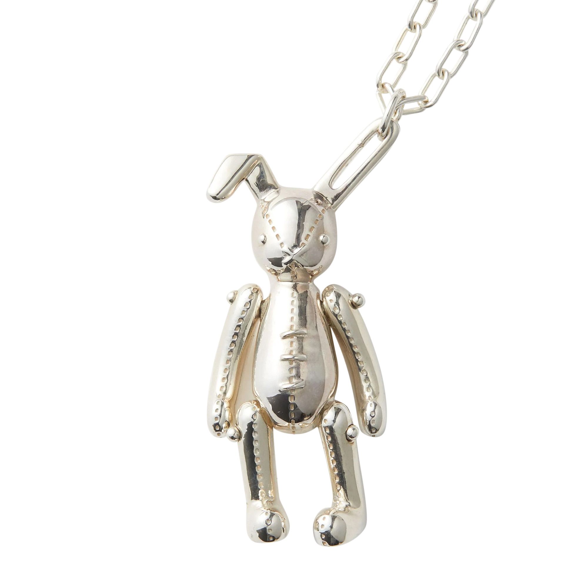 Buy Ambush Bunny Charm Necklace Silver BMOB031S22SIL0017200 GOAT
