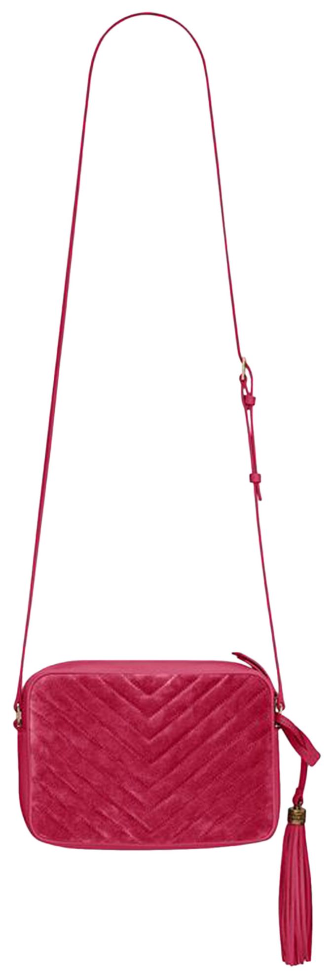 Saint Laurent Lou Camera Bag Rose Rubis