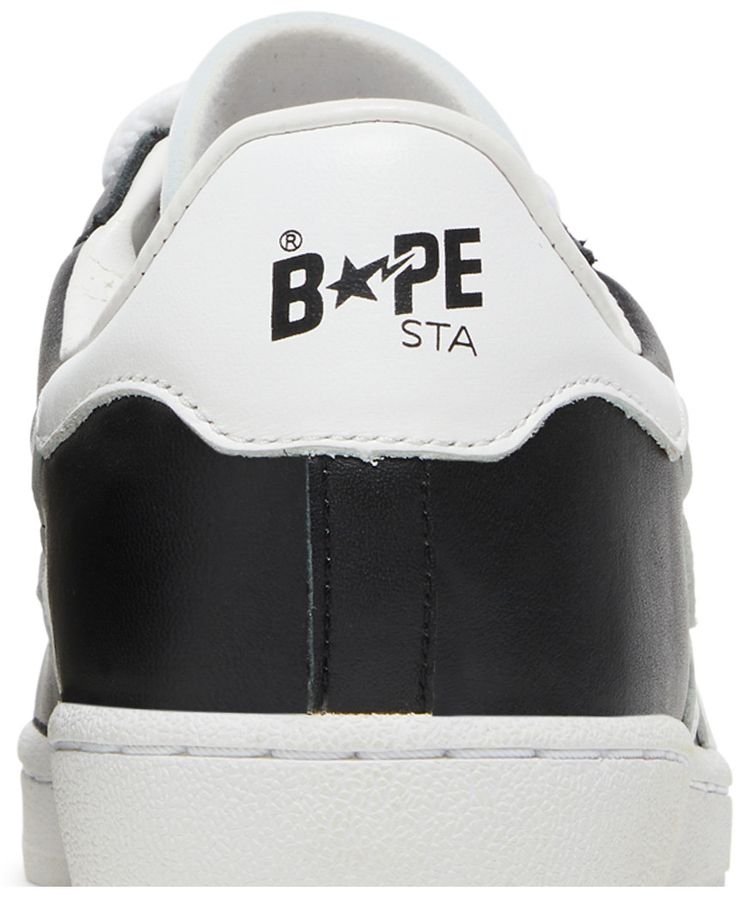 Bapesta Black White