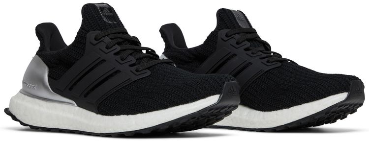 Adidas UltraBoost DNA 40 J Black Silver Metallic