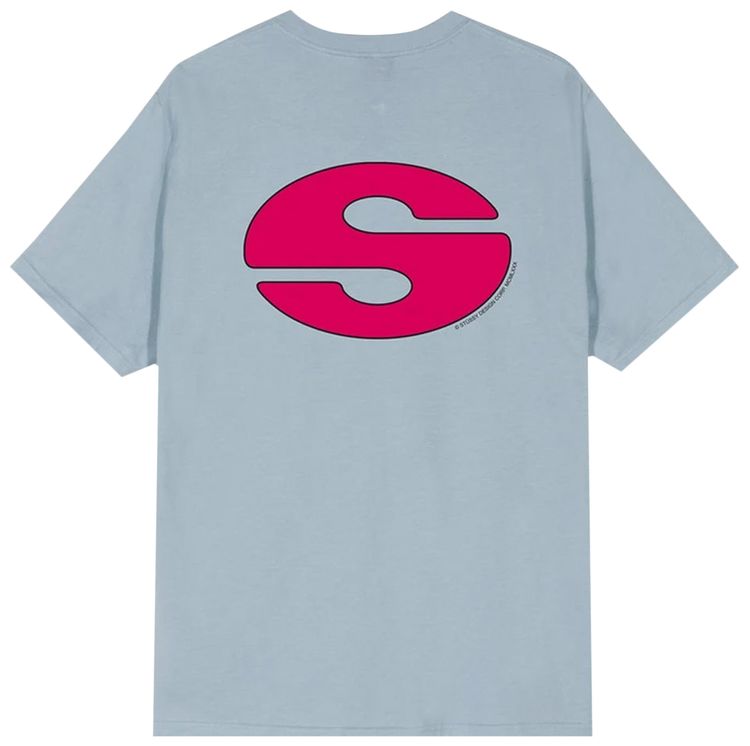 Stussy Oval S Tee Slate