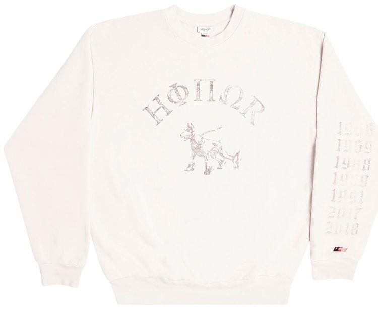 Honor The Gift Honor Phi Fraternity Heavy Fleece Crewneck Athletic Heather