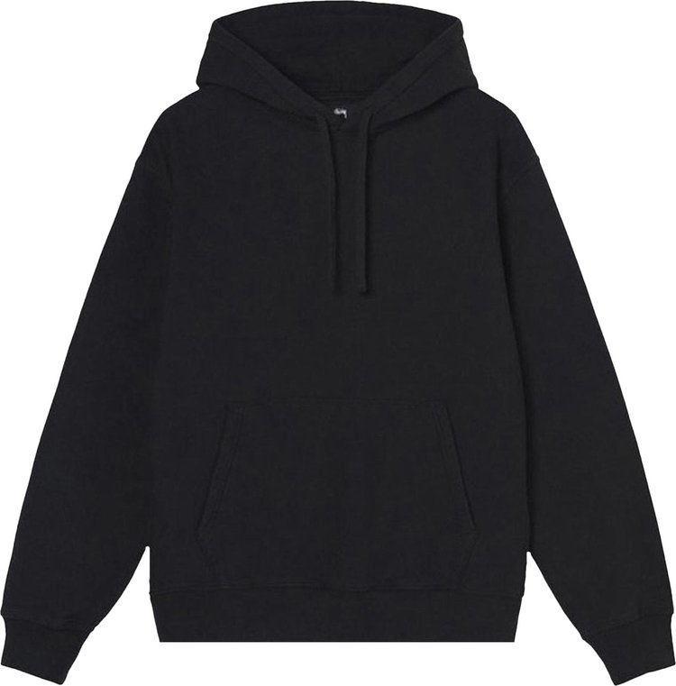 Buy Stussy Back Hood Appliqué Hood 'Black' - 118472 BLAC | GOAT