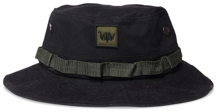 Liberaiders Washed Canvas Jungle Hat Black