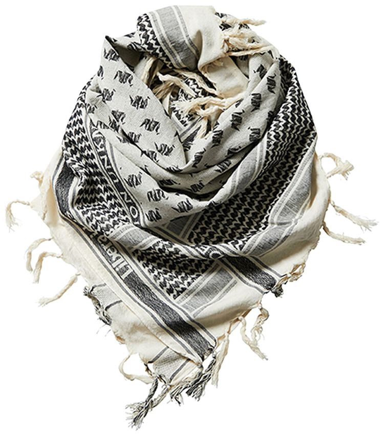 Liberaiders LR Jacquard Stole White