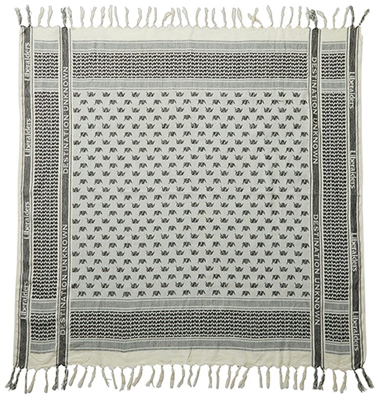 Liberaiders LR Jacquard Stole White