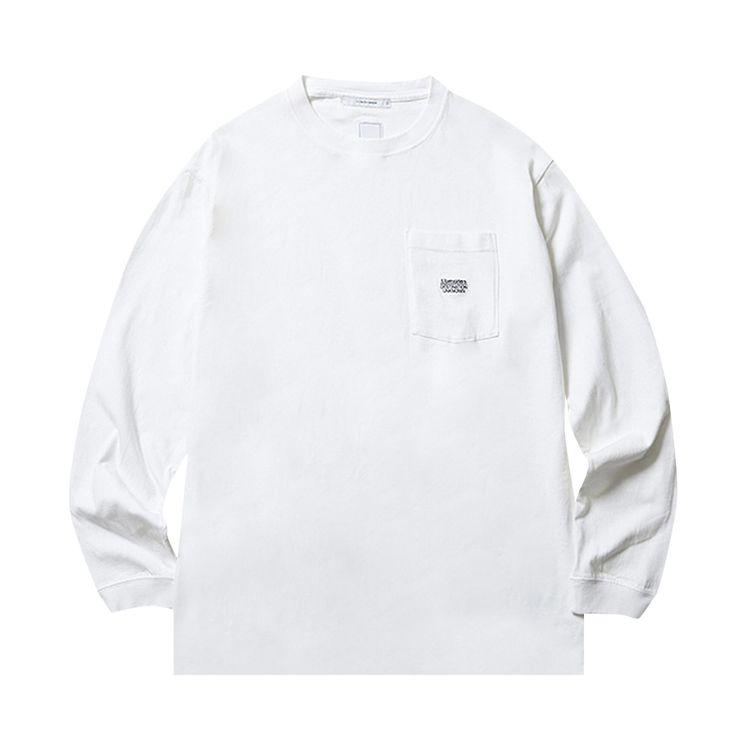 Liberaiders Pocket Long Sleeve Tee White