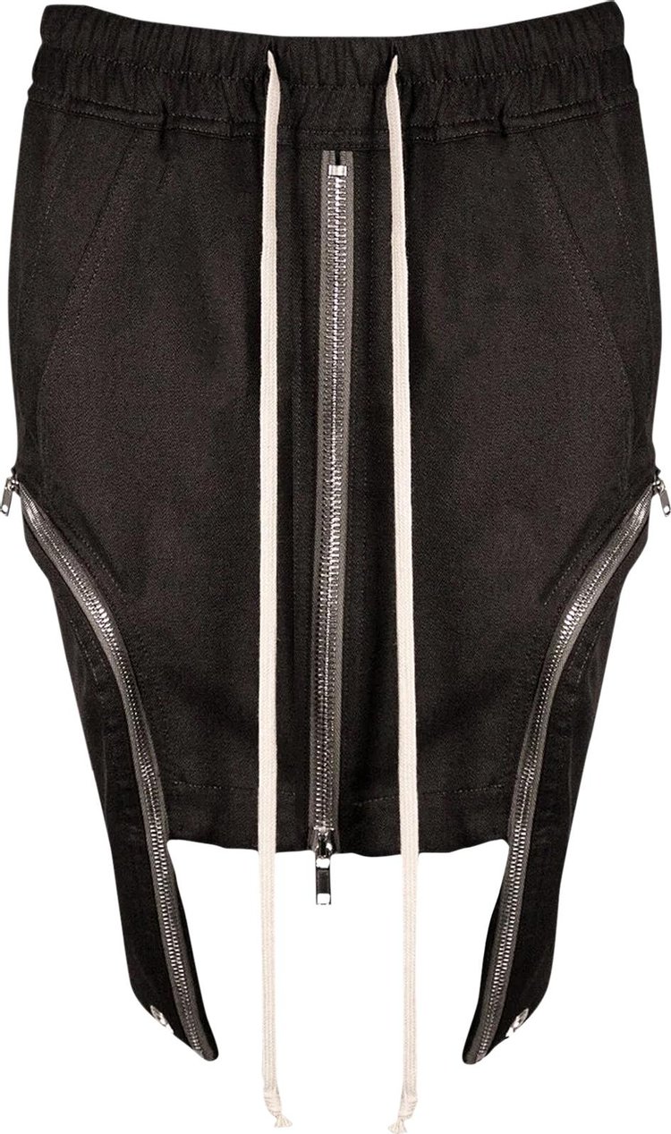 Rick Owens Bauhaus Mini Skirt Black