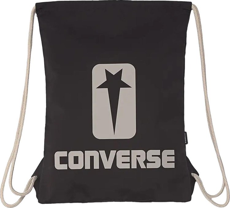 Rick Owens DRKSHDW x Converse Zaino Drawstring Backpack 'Black'