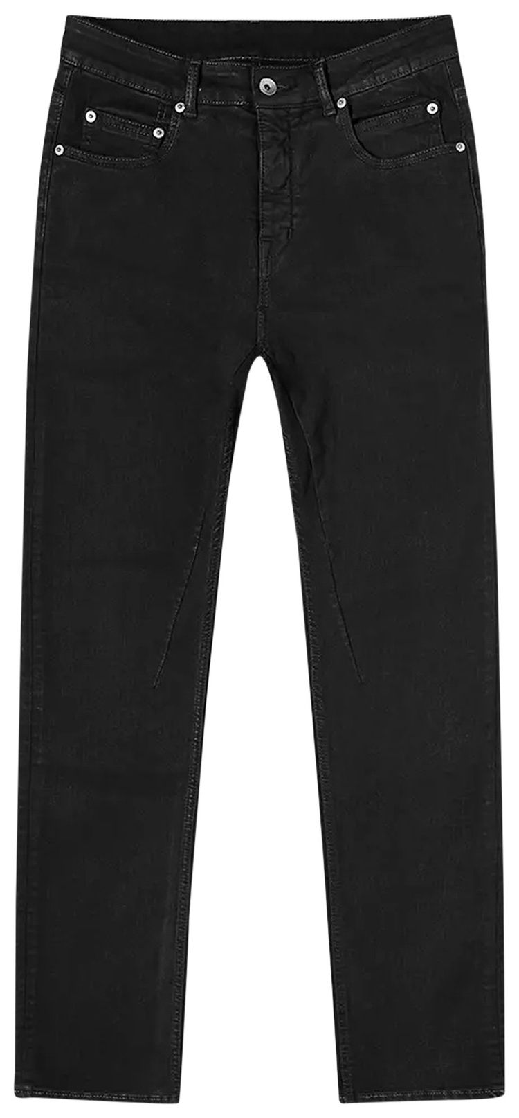 Rick Owens DRKSHDW Detroit Cut Denim Pants Black