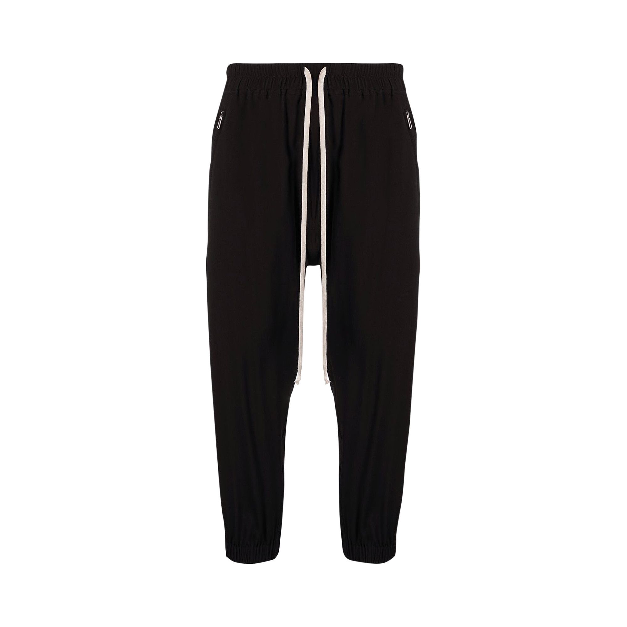 Buy Rick Owens Cropped Track Pant 'Black' - RP01B4318 CC 09 | GOAT
