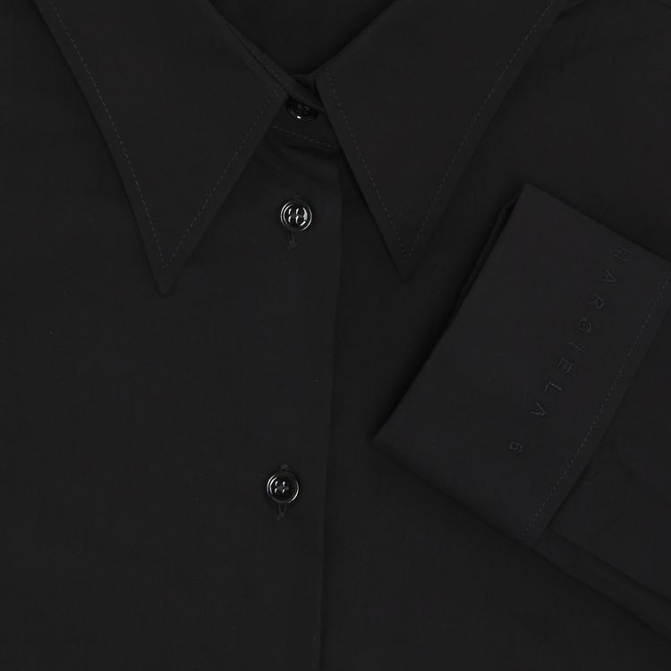 MM6 Maison Margiela Button Down Shirt Black