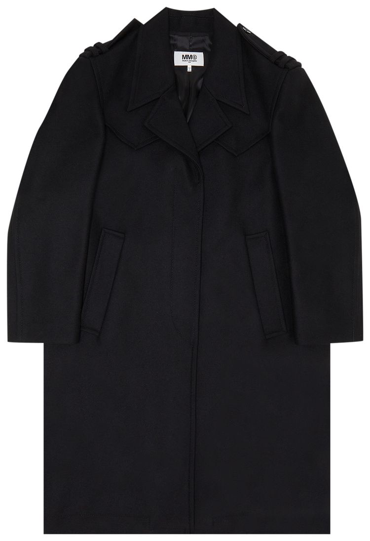 MM6 Maison Margiela Coat Black
