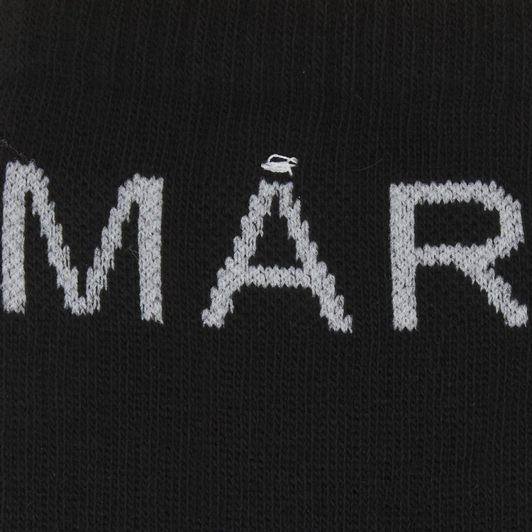 MM6 Maison Margiela Socks BlackEcru