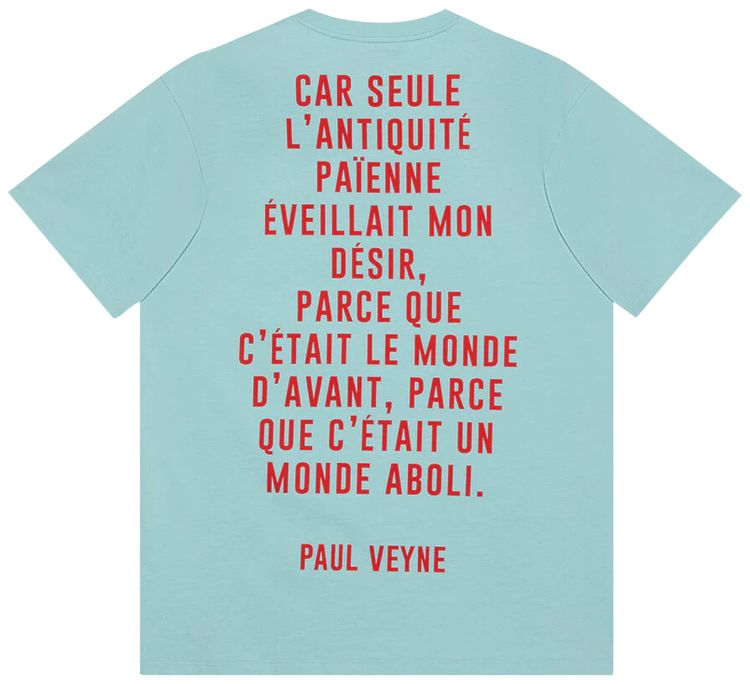 Gucci Marilyn Monroe T Shirt Turquoise