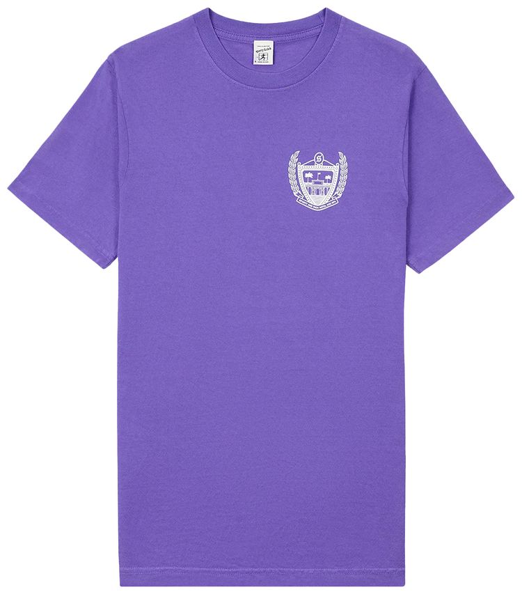 Sporty  Rich Beverly Hills T Shirt Purple