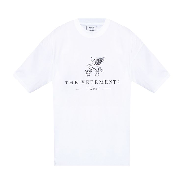 Vetements The Hotel Casino T Shirt White