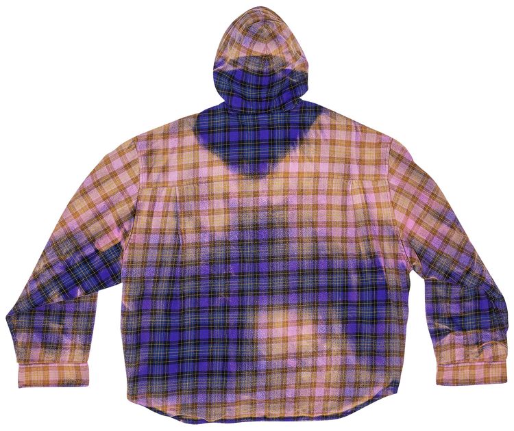 Balenciaga Bleached Shirt PurpleBeige