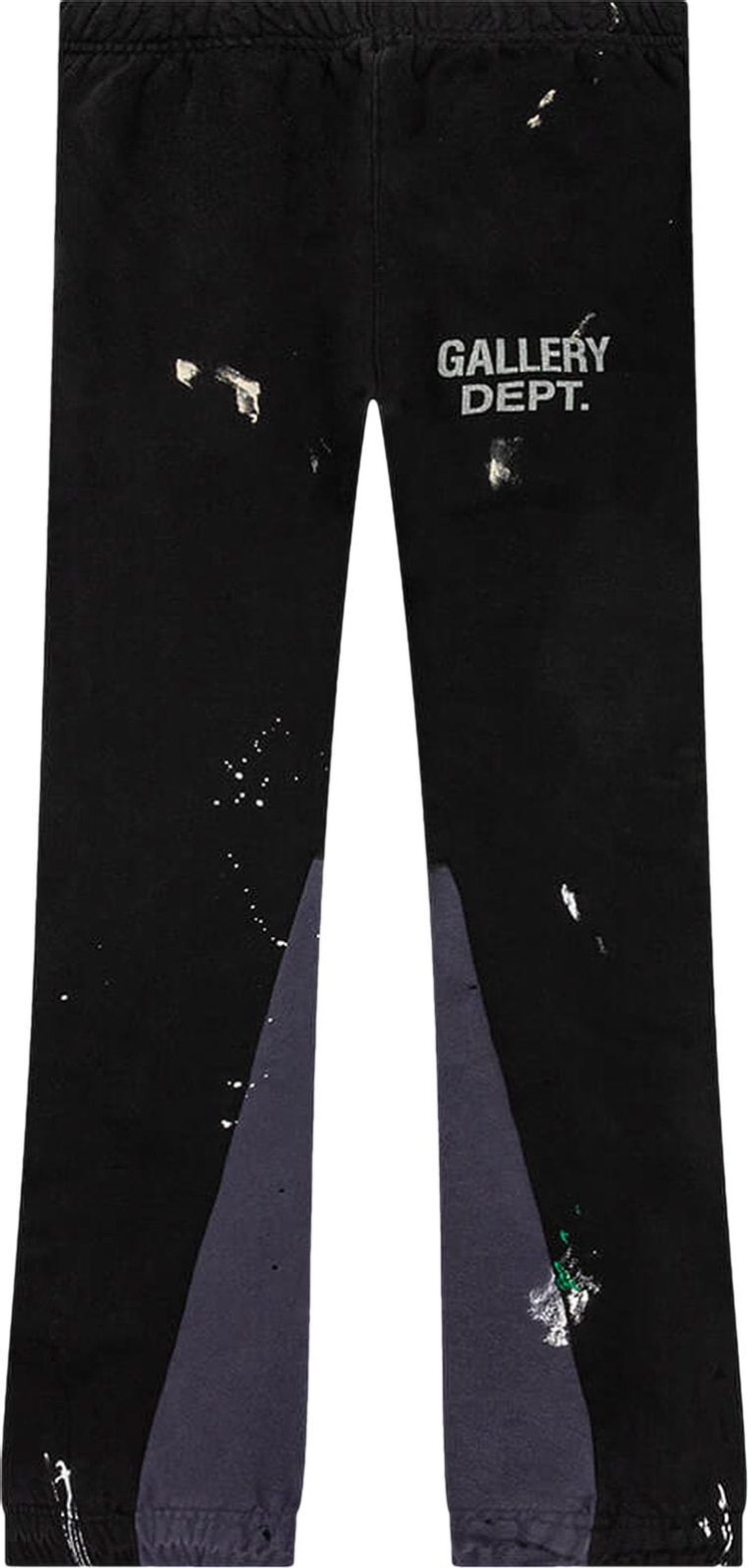 Gallery Dept. Logo Flare Sweatpants 'Washed Black