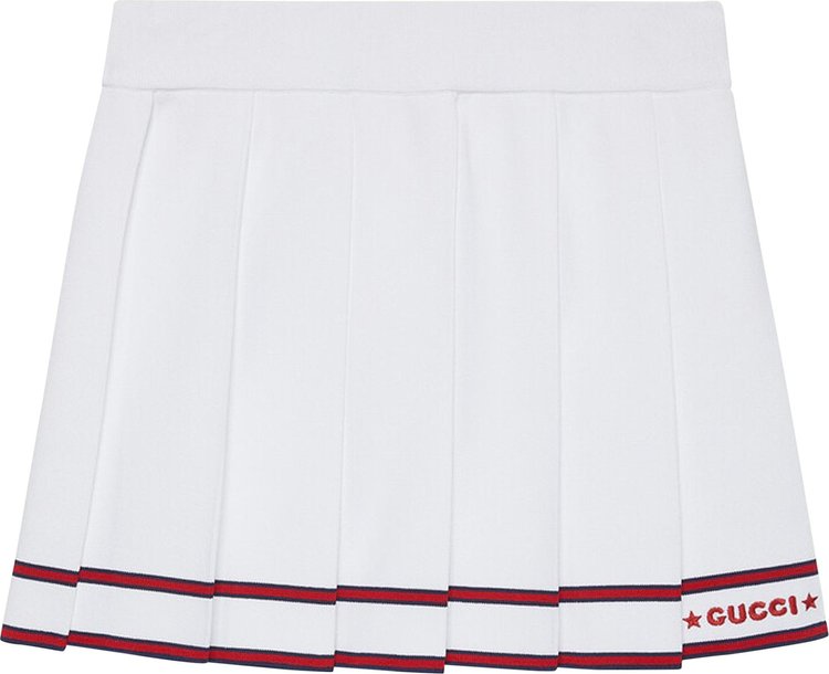 Gucci Stretch Viscose Skirt 'White'