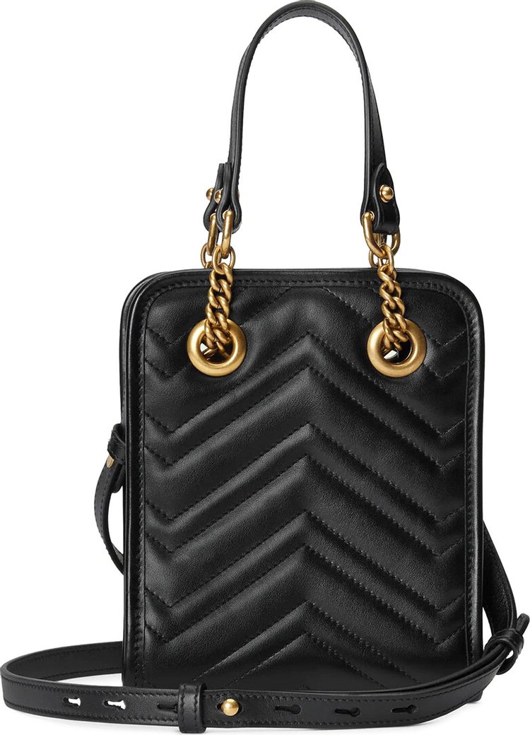 Gucci GG Marmont Matelasse Mini Bag Black