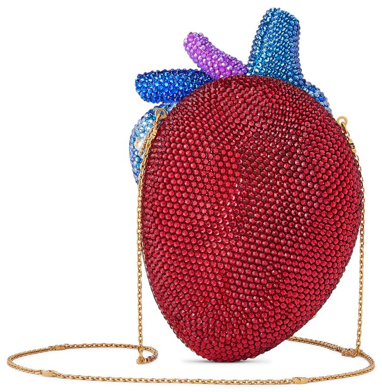 Gucci Broadway Heart Shaped Shoulder Bag RedBluePurple