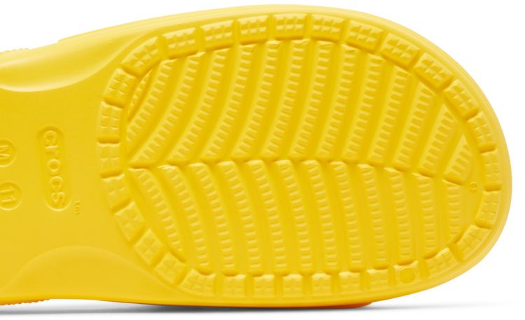Wu Tang Clan x Crocs Classic Slide Yellow