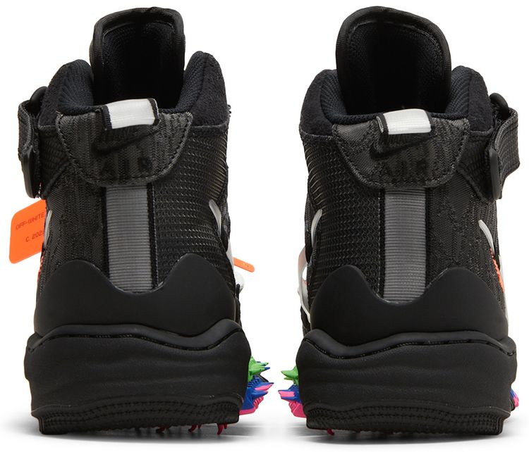 Off White x Air Force 1 Mid Black