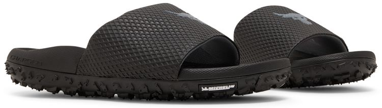 Under Armour Project Rock Slide Black Pitch Grey