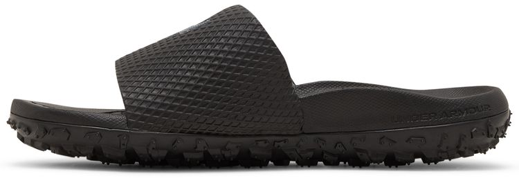 Under Armour Project Rock Slide Black Pitch Grey